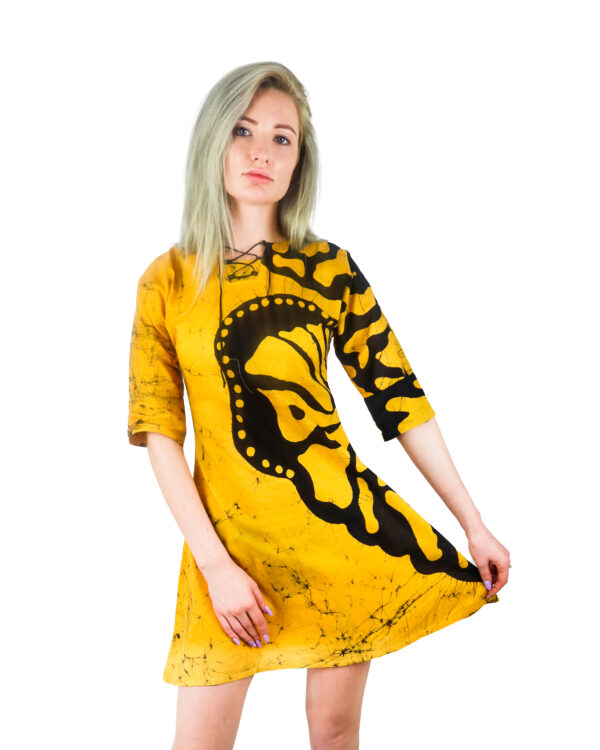 Yellow D-LON summer batik