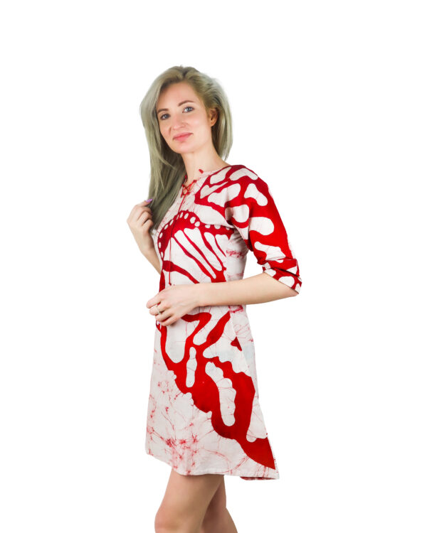 Red D-LON summer batik